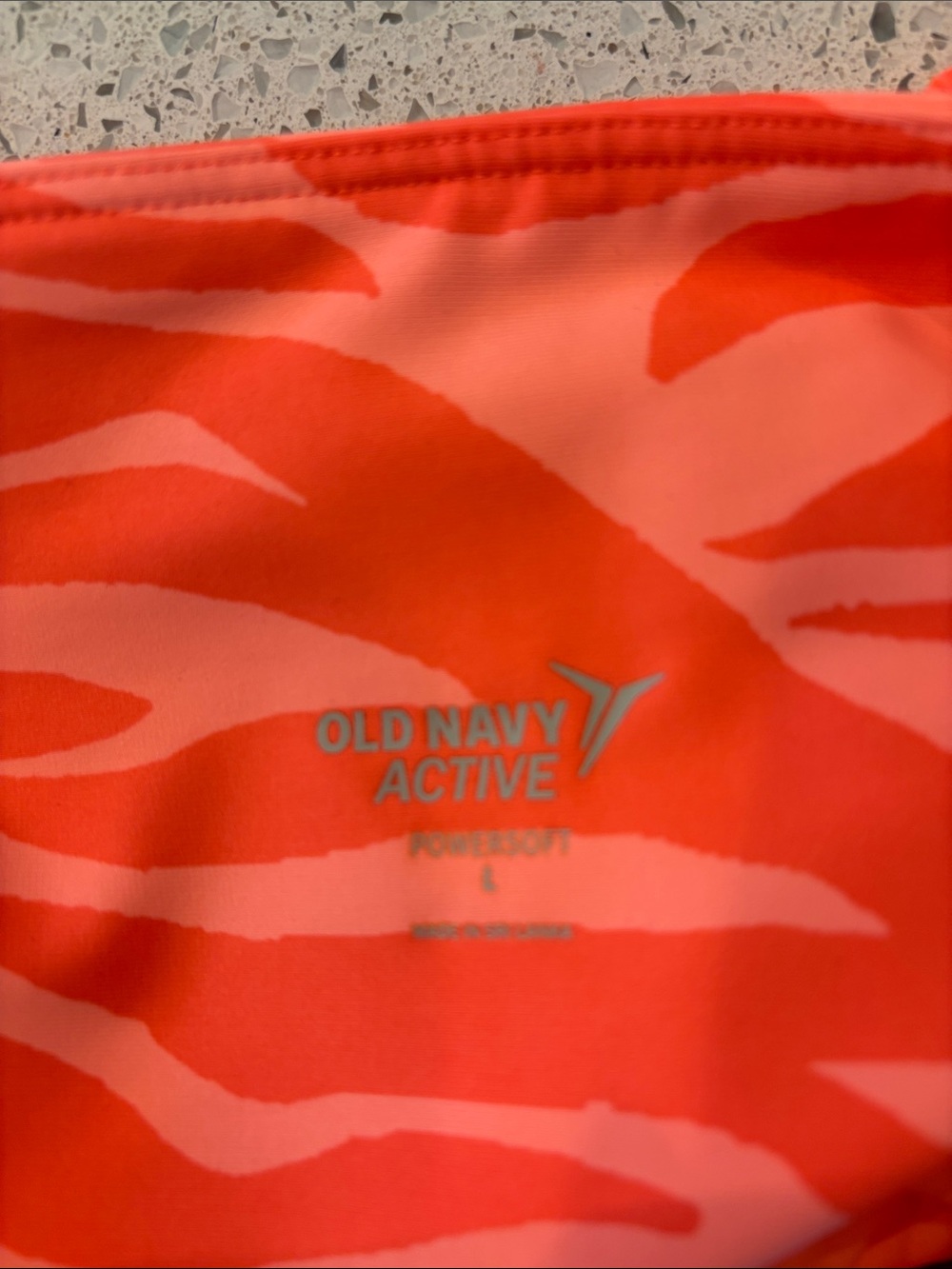 Old Navy Active Coral & Hot Pink Tie Dye Print Shorts bundle - Picture 2 of 5